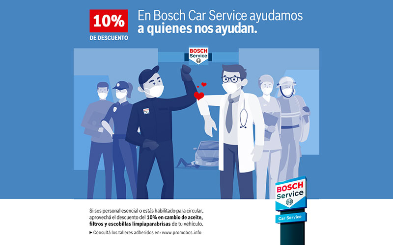 Bosch presenta: “Ayudar a quienes nos ayudan”