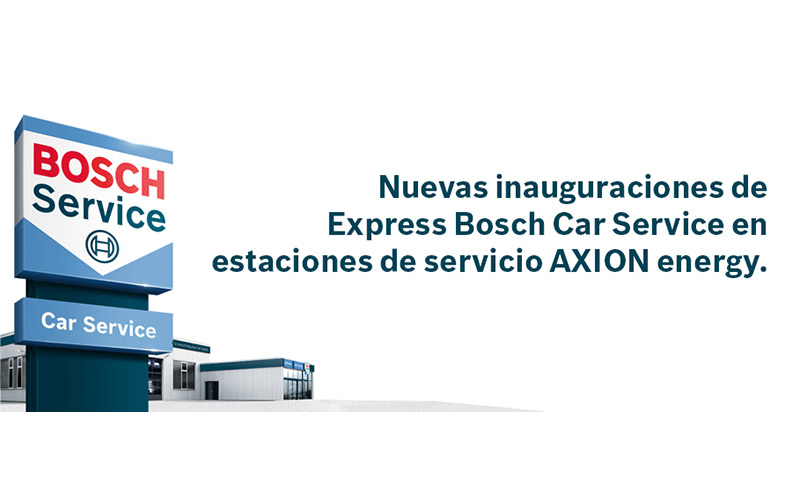 Ampliación de la red Express Bosch Car Service