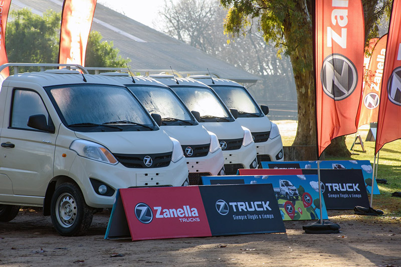 CVN Motors presenta el camión Zanella «Z-TRUCK»