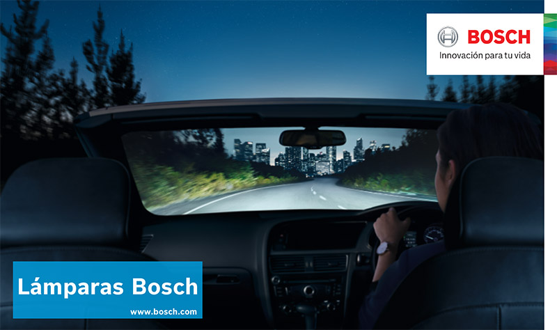 Lámparas Bosch: un programa completo que satisface las necesidades de cualquier vehículo