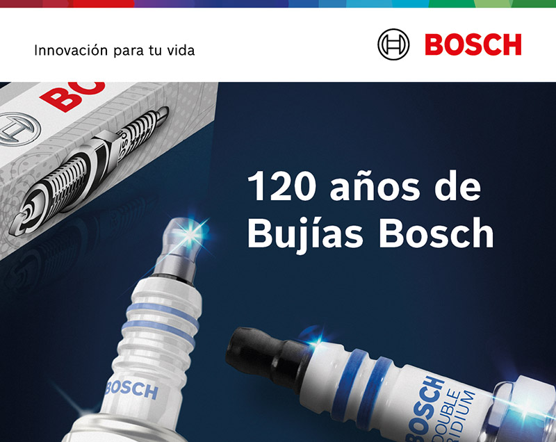 Bujías Bosch: 120 años acompañando al motor